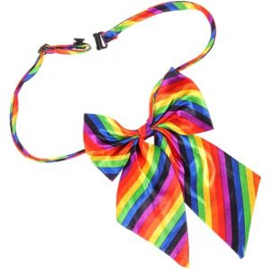 Beaupretty Accessoires Arc-en-ciel Arc Traditionnel Fierté Accessoires Femmes Noeud Rouge Noeud Noir Vêtements De Fierté Bandanas De Nouveauté Tenues Cravate Verte Polyester (lorianca, neuf)