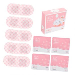 Homoyoyo Masque &agrave; Vapeur Yeux 5 Pi&egrave;ces Lot De Masques Chauffants Doux En Tissu Soulagent La Fatigue Oculaire Relaxation Voyage Sommeil D&eacute;tente Roses Parfum&eacute;es (S Wisdom HF, neuf)