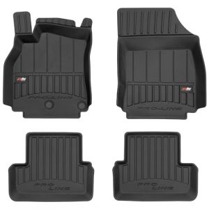 MOTOS Tapis de Sol Caoutchouc pour Renault Megane III 2008-2016 Améliorez Votre Confort de Voyage avec Le Tapis Noir antidérapant Auto 3D- Tapis Voiture Tous Temps pour Voiture, Protection Contre Les (MOTOS EU, neuf)