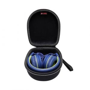 XANAD Etui pour iClever/Tonies/Philips/ZAPIG/awatrue/gorsun/PowerLocus/Nabevi/Tribit/Hisonic/Retoo/Biggerfive/EasySMX Pochette Sacoche Casque Audio Bluetooth Enfant (Black) (Zhi Da, neuf)