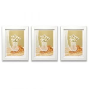 Furforstk cadre photo 15x20 3 pi&egrave;ces cadre 15x20, cadres photo pour 15x20 cm Photos et Tableaux - Tentes murales ou de table (Blanc) (Furfor, neuf)