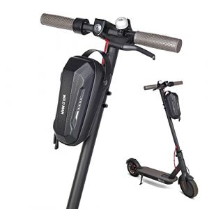 SIVENKE Sac de Trottinette Électrique Sac de Rangement pour Scooter Étanche Sacoche Guidon Sac Avant Scooter Électrique Xiaomi Mi Home M365 Sedway ES Ninebot Roue Pliante Eva (Zhongdeqi, neuf)