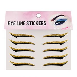 Bkljkf Autocollants Eye Liner,Adhésif pour Patch à Paupières - 10 Pièces Bandeye Résistant à l'Eau pour Spectacles de Danse et Scène, Autocollant à Paupières (Luchicy, neuf)