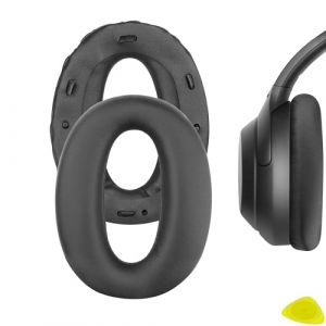 Geekria Coussinets de Remplacement pour Sony WH1000 C&acirc;ble Audio X M2 Casque/Remplacement Coussinets d'oreille avec Clip/Oreille Housse/Coussinets r&eacute;paration pi&egrave;ces Bague (Noir) (GeekriaDirectEU, neuf)