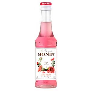 MONIN Sirop de Rose pour Vin, Cocktail, Limonade et Vins aromatisé - Arômes Naturels - 25cl (The Marvellous Group, neuf)