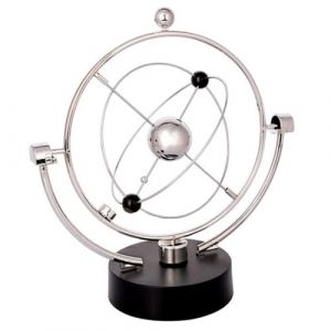XUBX Berceau Balance de Newton Balles, Balles Physiques Jouet Newton Cradle Balance Balles en Acier Inoxydable Balles Jouet, Balancier Pendule de Newton, Berceau de Newton, Balancier de Newton (XUB, neuf)