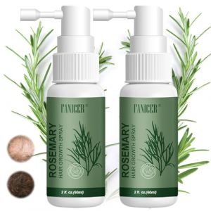2x 60ml Serum Pousse Cheveux,Huile Pousse Cheveux De Romarin, Favorise la Pousse des Cheveux,La Croissance Des Cheveux,Convient Aux Hommes et Aux Femmes,Facilit&eacute; d'utilisation (dongguanshixinglidianzishangwu, neuf)