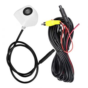 HD CCD Cam&eacute;ra de Recul Voiture en Kit, Cam&eacute;ra de Stationnement pour Voiture, Cam&eacute;ra de Recul de Vision Nocturne de Stationnement &eacute;tanche(blanche) (Miesucy, neuf)