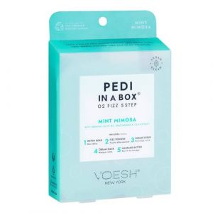 Soin des pieds 5 &eacute;tapes Menthe & Mimosa O2 Fizz VOESH (beautycoiffure, neuf)