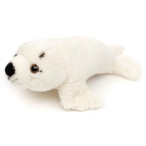 Uni-Toys - Peluche Phoque (Blanc) – 19 cm (Longueur) – Phoque en Peluche, Doudou (Uni-Toys Shop, neuf)