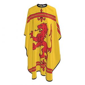 Réglable Cape de Coupe de Cheveux, Pantalon écossais Lion Flag (1), Tablier de Coiffure Professionnelle Cape de Coiffure pour Adultes Coiffeurs Salon (dfshsxcvh, neuf)