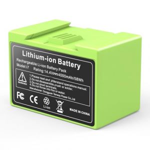 LabTEC Batterie Li-ion de rechange 14,4 V 4000 mAh pour Roomba i7, iRobot Roomba E5 7150 7550 3150 3550 4150 4552 i4 i4+ i3 i3+ i7158 i7550 i755020 46244 864 AB. L-D1 Batterie pour aspirateur (TENHUI INTERNATIONAL, neuf)