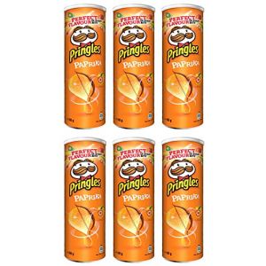 Pringles Paprika Crisps 165 gr. - [Pack 6] (Special-Fitness, neuf)