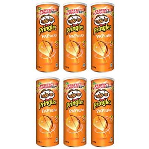 Pringles Paprika Crisps 165 gr. - [Pack 6] (LOGAN MALL, neuf)