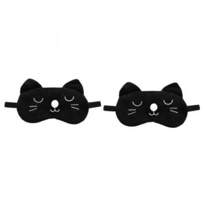 Beavorty 2 Pcs Masque De Sommeil Cache-Yeux De Sommeil Cache-Yeux Drôle Cache-Oeil De Sommeil Bandeau Pour Chat Sieste Cache-Yeux Bandeau De Couchage Cache-Yeux De Licorne Cache-Yeux De (T Innovation·HX, neuf)