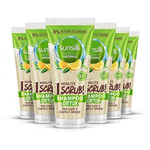 SUNSILK Shampoo Detox 1 Minute Scrub pour peau et cheveux gras, 200ml (CorpoeCapelli, neuf)