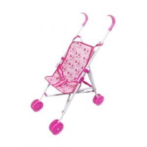 Sharplace Poussette Parapluie de Poupée, Poussette Pliable pour Poupée, Poussette Canne de Poupée, Mini Landau, Jouet de Poussette Miniature, Idéal pour Les Petites Filles de 1, 2 et 3 Ans, A (RT Technology, neuf)