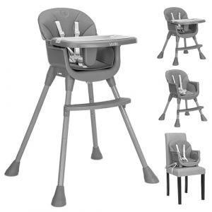 Chaise haute 3 en 1 Vanilla gris - Lorelli (Family Concept, neuf)