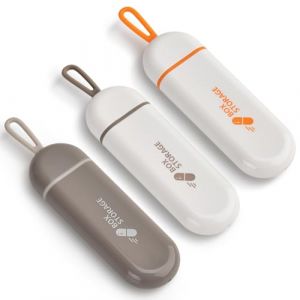 Bo&icirc;te &agrave; pilules, petite bo&icirc;te &agrave; pilules pour les d&eacute;placements, bo&icirc;te &agrave; pilules pour vitamines, m&eacute;dicaments, pilules, compl&eacute;ments alimentaires, bonnes performances d'&eacute;tanch&eacute;it&eacute;, pr&eacute;servation des (VERVEGENIUS SRL, neuf)