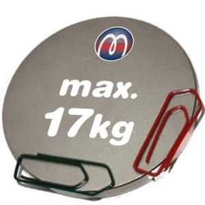 Aimant rond Disque magnétique Ø 45 x 5mm Néodyme N50 (NdFeB) Nickelé - Force d'adhérence 17 kg - Aimant circulaire en Néodyme super puissant (Aimants Magnosphere, neuf)