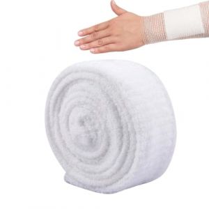 LQUYTA Bandage de Pansement en Filet Bande élastique Tubulaire en Coton élastique Bandage, Bandage fixe Pansement de retenue pour la retenue du pansement, pour la retenue du pansement, 2.5cm*2m (CCtunCanton OÜ, neuf)