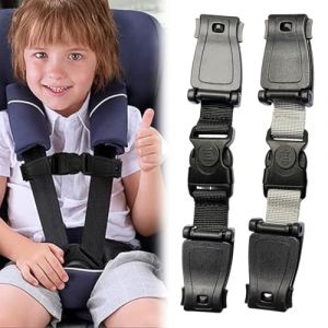 MLRUQRX 2 Pi&egrave;ces Attache Ceinture Siege Auto B&eacute;b&eacute; Clip Ceinture Siege Auto Clip Securite Siege Auto Clip De Sangle Enfant S&eacute;curit&eacute; Voiture Chest Clip Pour Pince De Poitrine Si&egrave;ges B&eacute;b&eacute; Si&egrave;ges Auto (TIAN  SHUO  DE DIAN, neuf)