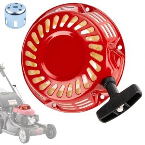 PSLER Lanceur pour GX160 GX120 GX200 GX140 5.5HP Remplacement du Démarrage à par Rappel Lanceur Tondeuse Avec Ensemble de Traction de Coupelle de Démarrage 6.5HP Lanceur Groupe Electrogene pour 6.5HP (ohhmotor88, neuf)