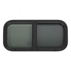Fenêtre de camping-car, 700 x 400 mm, pour camping-car, caravane, caravane, fenêtre coulissante, fenêtre de ventilation pour camping-car, remorque, pick-up (70 x 40 cm) (Anpevule, neuf)