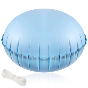 Coussin Gonflable de Piscine d'Hiver,4×4ft Coussin de Piscine,Coussin Gonflable pour hivernage de Piscine,Coussins Flotteurs D'hivernage pour Piscine Pour Couverture De Piscine Hors Sol Regular (MEIQIONGSHAO LIMITED, neuf)