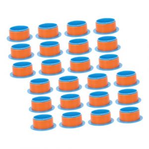 COLLBATH 24 Pièces Dérouleur de Film Étirable de Outil de Manipulation pour Film de Palettisation Accessoire Robuste pour Déménagement et Expédition Conception Ergonomique avec Prise (Murdoffi, neuf)