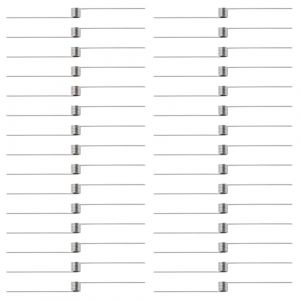 VooGenzek 30 Pi&egrave;ces 0.5 * 5.0 mm 180&deg; Ressort de Torsion, Ressorts de Torsion en Acier Inoxydable, Angle de Ressort en Forme de V, pour Le Travail du Bois de Bricolage, Meubles, Projet de R&eacute;paration (VooGenzek, neuf)