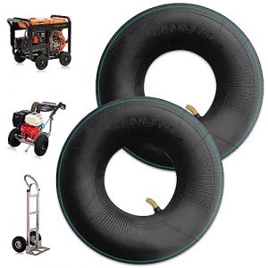 Aoreun Chambre &agrave; air Remorque, 2 pi&egrave;ces Tuyau int&eacute;rieur brouette Tubes int&eacute;rieurs de Remplacement Lourd chambre &agrave; air de brouette pour Les brouettes,Les tondeuses,Les camions &agrave; Main (4.10/3.50-6) (GUANGWENZHI, neuf)