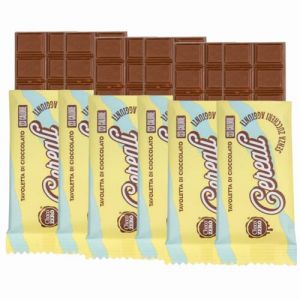 Tablettes au chocolat au lait et riz souffl&eacute;. Format de 5 comprim&eacute;s = 125 g. (Your Sport Nutrition, neuf)