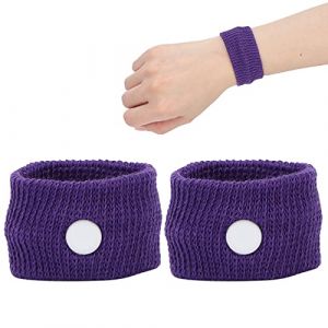 Bracelet Anti-nausée, Bracelet contre le Mal des Transports Bracelet Anti-nausée contre le Mal des Transports Soulage le Mal de Mer Mal des Transports étourdissements Voiture Bateau Avion (mauve) (Vertigo eu, neuf)