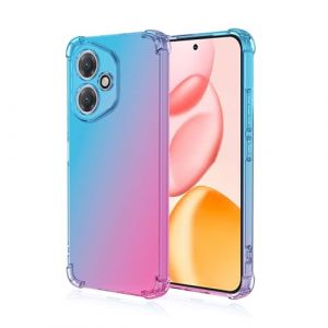 WBWONE Gradient TPU Coque pour Honor 400 5G &Eacute;tui, Souple TPU Housse Etui de Protection en Silicone en Gel Antichoc Bumper Case Cover (Bleu Rose) (Welldan, neuf)