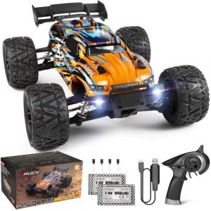 HAIBOXING Voiture Telecommandé 1/18 4WD 36KM/h RC Voiture Véhicule Tout-Terrain à Grande Vitesse 2,4 GHz Véhicule Buggy Voiture RTR Monster Truck de Jouet pour Adultes et Enfants (WX-Hobby, neuf)