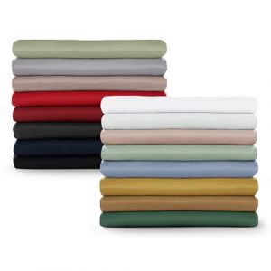 Blumtal Drap Plat 2 Personnes 180x275 pour Lit 120x190/200 en Microfibre Doux - Drap 180x275 cm sans Elastique - Drap Plat 180x275 Facile à Entretenir - Draps 180x275 Doux - Drap Plat Noir (Everbrent, neuf)
