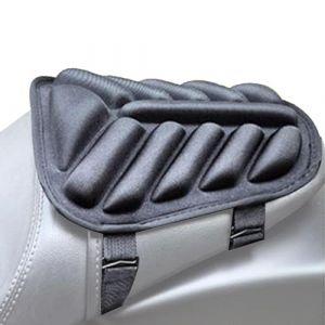 Coussin de siège de moto en gel | Coussin de siège passager de moto | 3D respirant et absorbant les chocs | Coussinets universels en nid d'abeille doux pour les longs trajets (salyenrory, neuf)