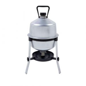 Abreuvoir pour poulets et poules 22 litres – en acier galvanisé – Fabriqué en Italie – Résistant – Niveau d'eau automatique – Facile à nettoyer et à remplir (Donato Rocila srl, neuf)