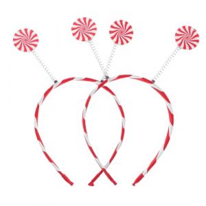 DEARMAMY 2pi&egrave;ces Serre-t&ecirc;te Forme de Sucette pour Gar&ccedil;on Fille Bandeau Acrylique Th&egrave;me Candyland Accessoire de F&ecirc;te pour D&eacute;guisement et Cosplay (Liiane, neuf)