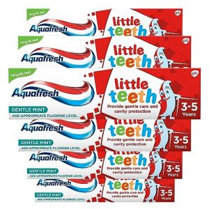 Aquafresh Toothpaste Little Teeth 3-5 Years 50ml (Pack of 6) by Glaxo Smith Kline (Everyday+Essentials, neuf)