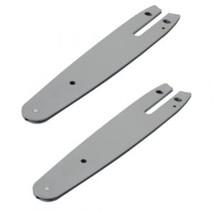 Hoite Lot de 2 plaques de guidage pour tron&ccedil;onneuse &eacute;lectrique en acier au mangan&egrave;se, 6 pouces, 37 maillons, pour mini tron&ccedil;onneuse manuelle, remplacement facile, large compatibilit&eacute; (Hoite, neuf)