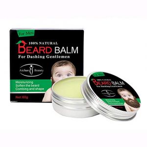 AICHUN BEAUTY Hommes Soin De La Barbe Cire De Croissance Organique Hydratante 100% Baume à Barbe Naturel Pour Hommes 60g (sally beauty cosmetics, neuf)