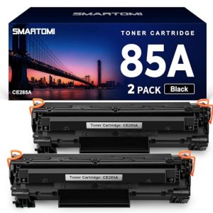 SMARTOMI CE285A Cartouches de Toner Compatible pour HP CE285A 85A pour HP LaserJet Pro P1102W P1102 M1132 M1217NFW M1212 M1212NF P1100 M1132MFP M1136 M1210, 2 Noir (SMARTOMI-EP, neuf)