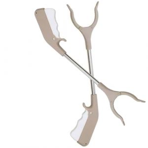 30cm Pince Ramasse Objet, Outils de Ramassage 40cm/60cm , T&ecirc;te Rotative &agrave; 360&deg; Pince Telescopique, Pince de Pr&eacute;hension pour Personnes Ag&eacute;es, Pince Ramasse Dechets, petite taille Prise du Sol ( Color : (Pooneeliff, neuf)