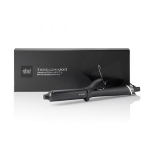 ghd - Boucleur ghd Chronos Curve Grand Tong - Fer &agrave; boucler cheveux (Noir) - Fer &agrave; friser pour boucles volumineuses, XXL - Coiffure facile et 3x plus rapide, sans dommage - Cheveux mi-longs &agrave; longs (Peyrouse Hair Shop, neuf)