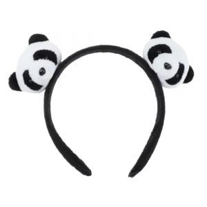 HONITANO Bandeau Cheveux Gar&ccedil;on Fille Peluche Panda Mignon Accessoire T&ecirc;te Fille Gar&ccedil;on Cadeau F&ecirc;te Anniversaire No&euml;l (LUWELI, neuf)