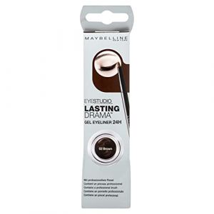 Maybelline Eyestudio Lasting Drama Gel Eyeliner 24H 02 Brown (Branding Cosmetica, neuf)