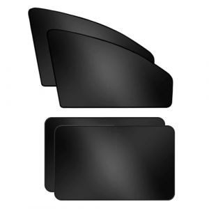 4 Pièces Pare Soleil Voiture Bébé pour DS Automobiles DS7 Crossback I 2018-2022, Parasol Ventana coche pour Protection Solaire Enfants et Animaux,Bloquer Les Rayons UV (Einsame Nacht, neuf)