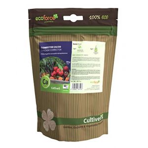 CULTIVERS Engrais Correcteur de Calcium Organique 250 g. Engrais 100% soluble. Calcium à haute concentration pour tous les types de plantes, arbres, arbres fruitiers et légumes. Force Calcium Eco (✅ SALES GLOBAL ✅, neuf)
